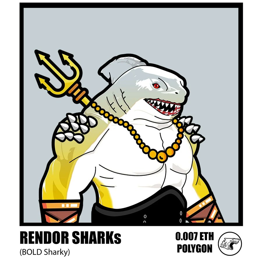 Ultra Sharks on the way.
Never miss this opportunity
(ULTRA SHARKS)....
#NFTs #NFTArt #NFTSale #Nonfungible #CryptoArt #NFTCollectors #NFTMarketplace #Blockchain #Crypto #Cryptocurrency #Ethereum #Bitcoin #OpenSea #Rarible #Altcoins #ArtCollective #CryptoInvesting #CryptoNews