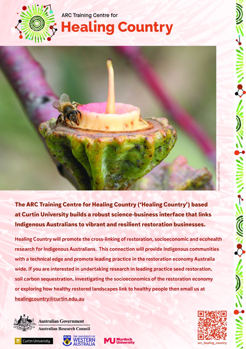 There was strong student interest in @Healing_Country & our research positions. We're looking for researchers interested in making a positive impact & have a commitment to Indigenous knowledge & perspectives.

atsijobs.com.au/jobs/post-doct…
atsijobs.com.au/jobs/post-doct…
