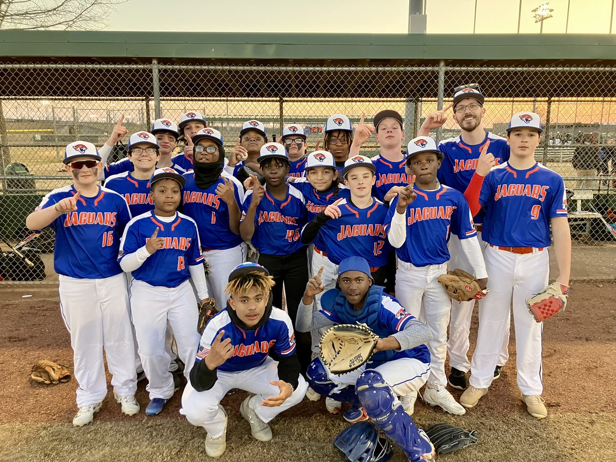 JmcssA's tweet photo. 💙🧡⚾️It was an historic night at the Jackson SportsPlex. The Northeast Middle School Baseball JAGS won their first two games in school history tonight! Let’s go JAGS!⚾️🧡💙
@JMCSSNortheast 
#ChooseUs https://t.co/IV3qTWYy0F