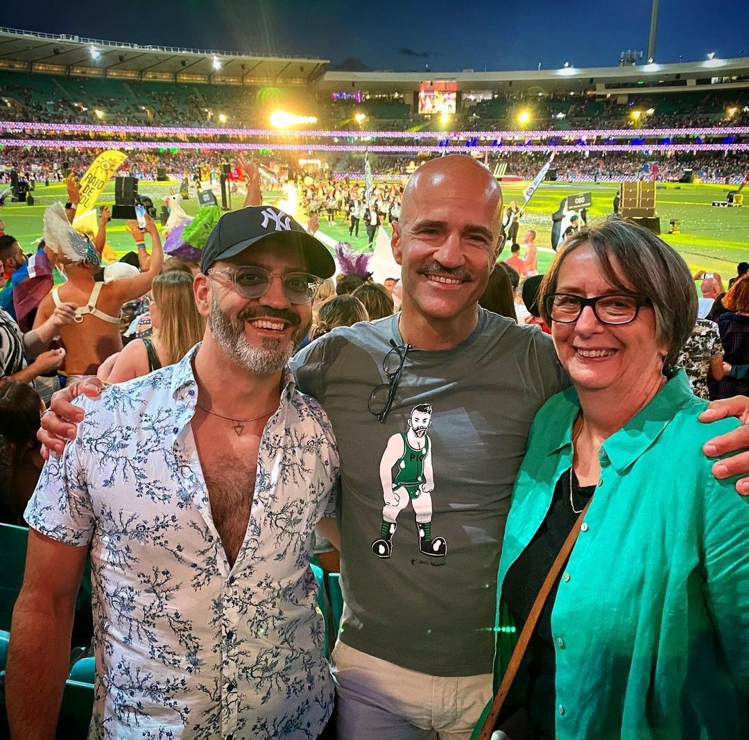 What a night! Happy Mardi Gras..♥️🌈♥️🌈♥️🌈