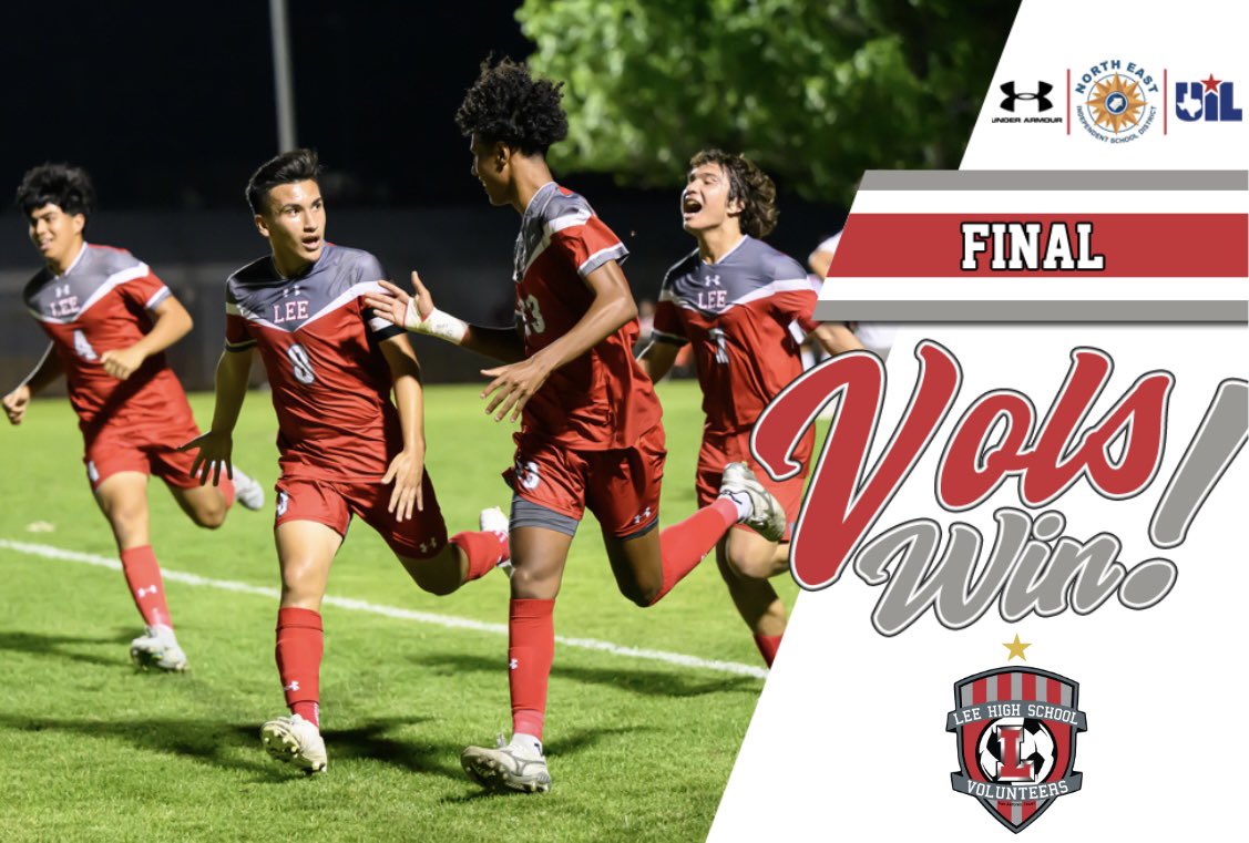 FINAL FROM TIGER STADIUM IN 2 OT’s ⬇️ #VolsWin #GoVols #TXHSSOC 

<a href="/LEEVOLSSOCCER/">LEE Vols Soccer</a> - 3
Round Rock - 2