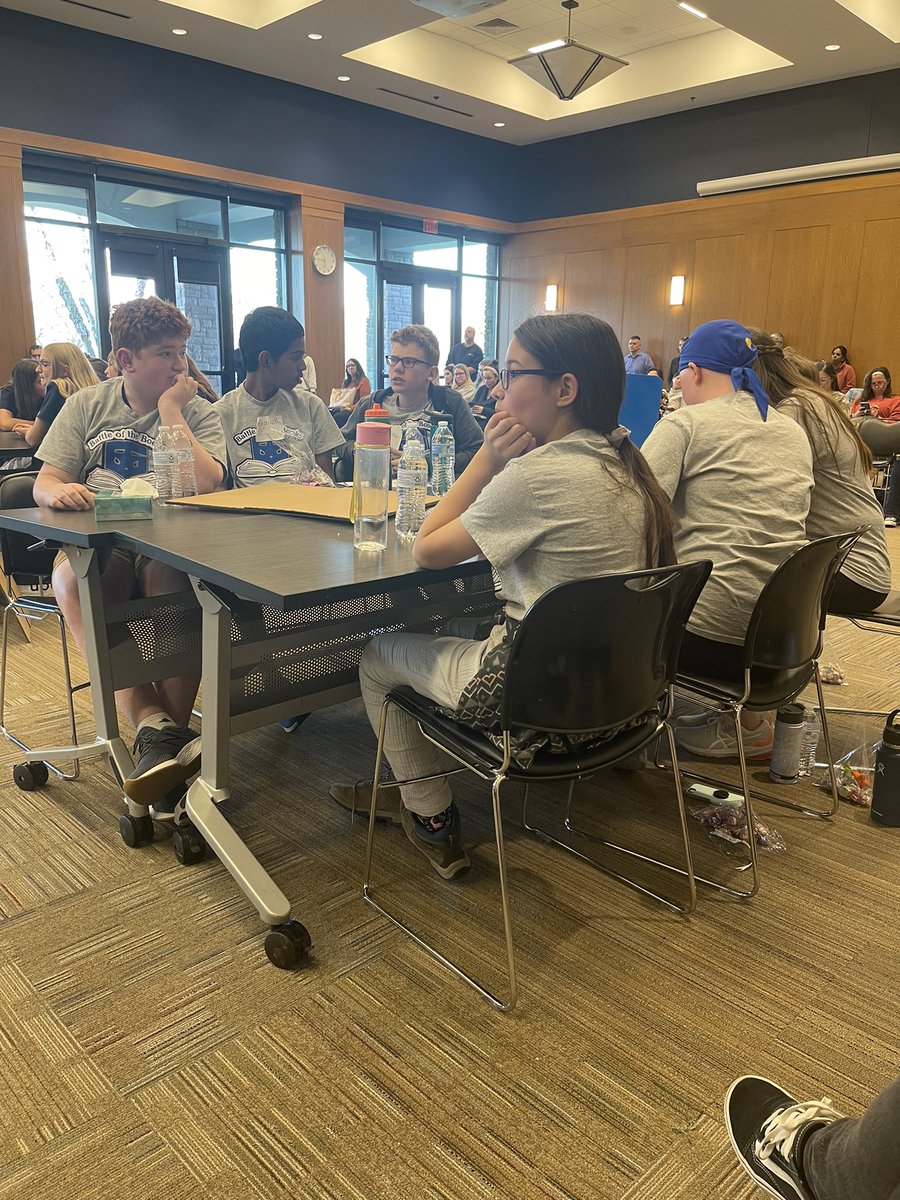 wcsGMSjk's tweet image. Five back to back wins for the Battle of the Books team! Half a decade of first place finishes. Impressive and unprecedented! Super proud of these incredible kids and fellow coaches! #GMSgenerals #22generals23 #GeneralsLead #Dynasty @wcsGMS @WCSedu