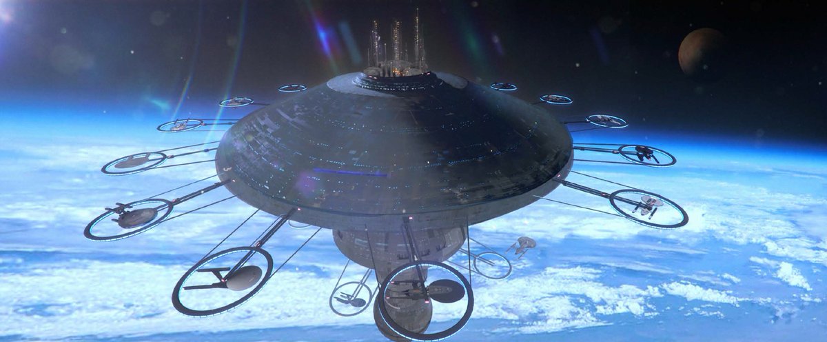 DaveBlass's tweet photo. Starfleet Museum - Concept art by James Chung
#StarTrekPicard https://t.co/dTSWuUrQ3T