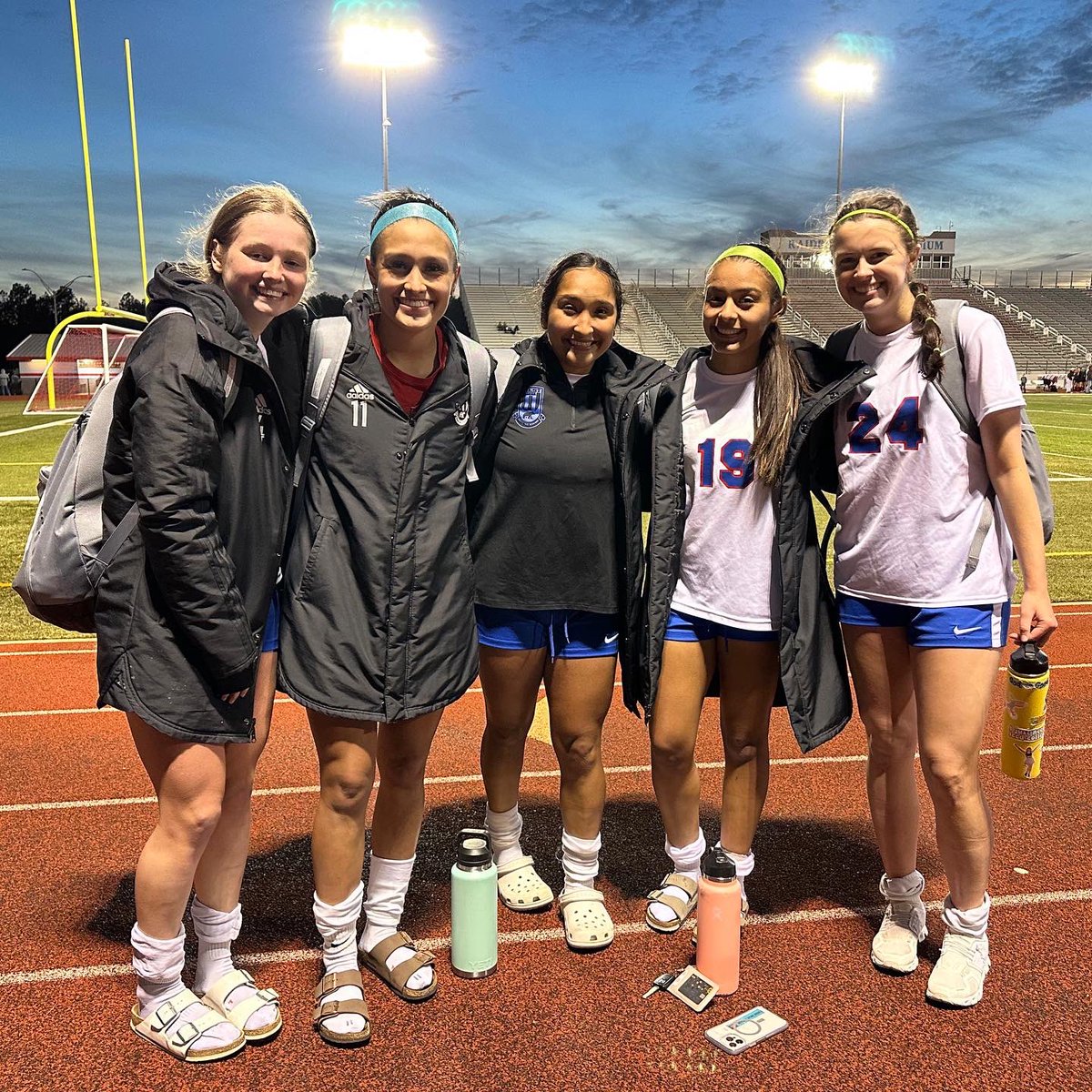 Tough loss to Clear Lake tonight in PKs. We left it all out on the field and I could not be any prouder of this team. Thank you to our amazing 5 seniors who have dedicated so much to this program. You’ve given me the best 2 years of coaching y’all! 💙❤️ 
-Coach P