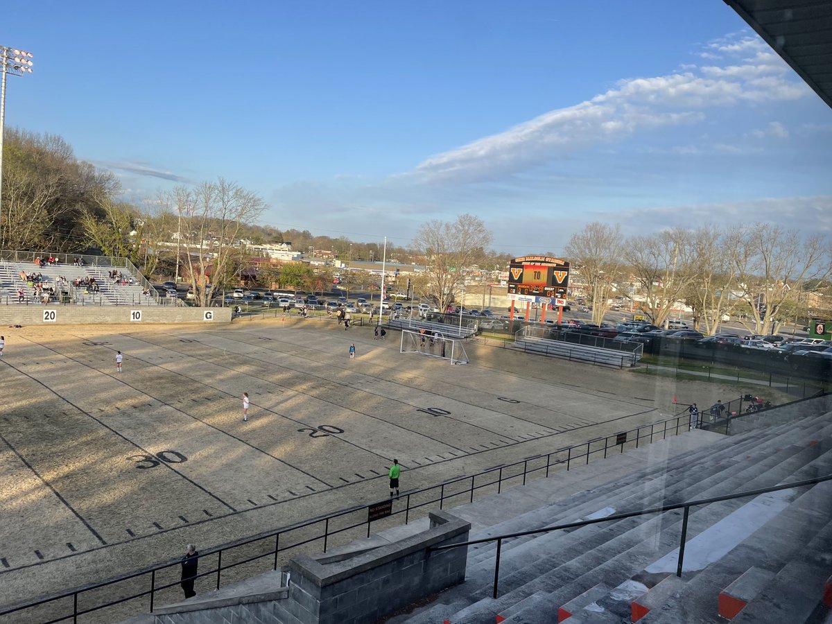 Greg_BHCSports's tweet photo. Virginia high boys and Abingdon girls take wins in first-ever soccer matches at gene malcolm stadium. #hcsoc https://t.co/HOOXVhF9R0