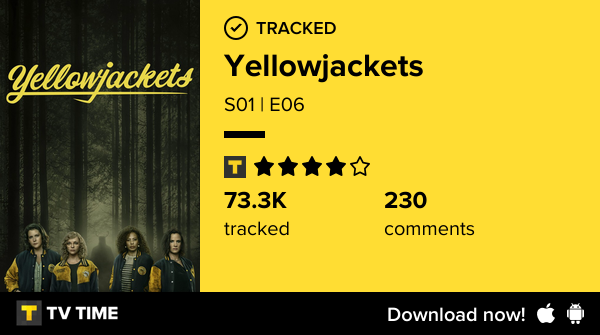bbhyunes's tweet photo. I've just watched episode S01 | E06 of Yellowjackets! #yellowjackets  https://t.co/mzjA9P29Wp #tvtime https://t.co/qN9MqxamDC