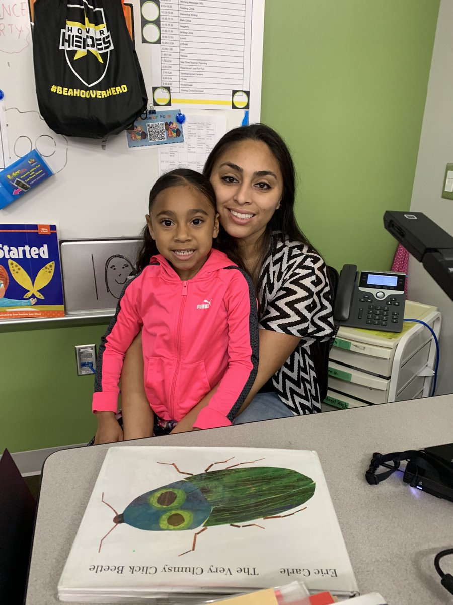 Rubymath755's tweet photo. We love our Hoover Parents.Thank you Mrs. Rizvi for coming and reading to our heroes. We enjoyed it😍 #BeAHooverHero https://t.co/8Uw8XWDqGO