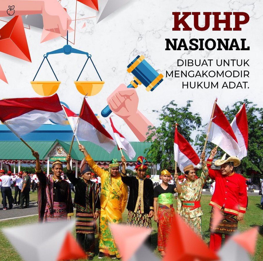 nttupdate12's tweet photo. Kuhp nasional sangat mengakomodir hukum adat. 
#NTTDukungPengesahanKUHP
#KUHPUntukKemajuanIndonesia
#ReformasiHukumKUHP https://t.co/RAa7UGlckr
