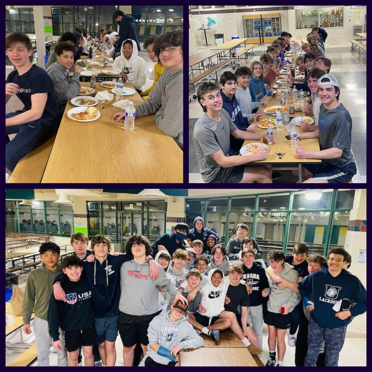 U Lax pasta palooza! Lions on the menu for the game opener tomorrow. Faceoff @5:30 for JV &amp; 7 for Varsity. Come hungry Hawks!  C U @ the Nest!