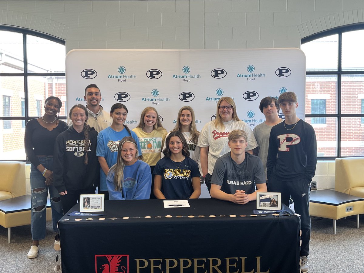 Congratulations to one of my former track girls, Bethanee Wiggins, for signing to run track at Reinhardt University! Very proud of you.