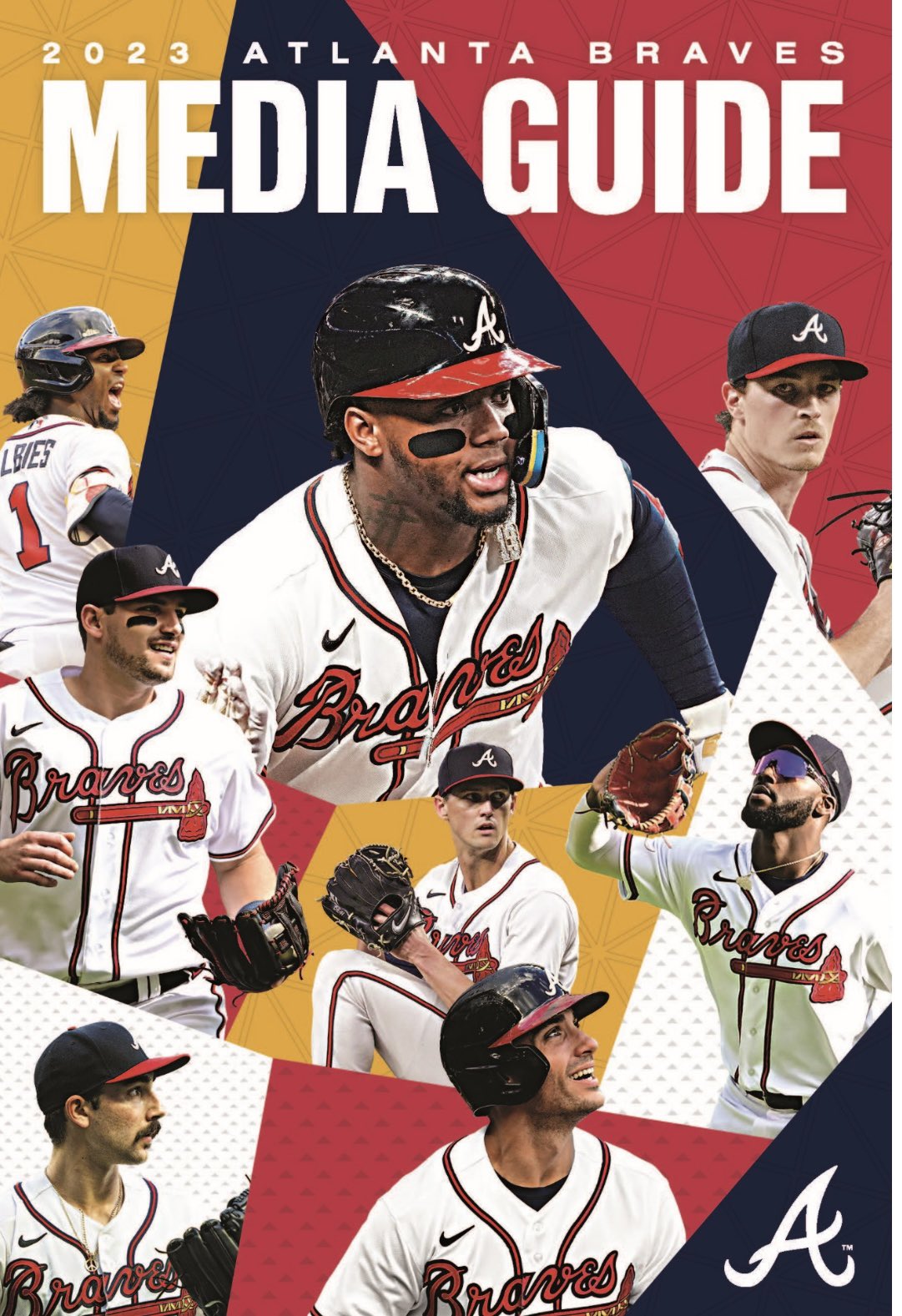 Justin Toscano on X: New Braves media guide just dropped this evening.  Braves PR did a nice job with the cover, which features members of the  team's core.  / X