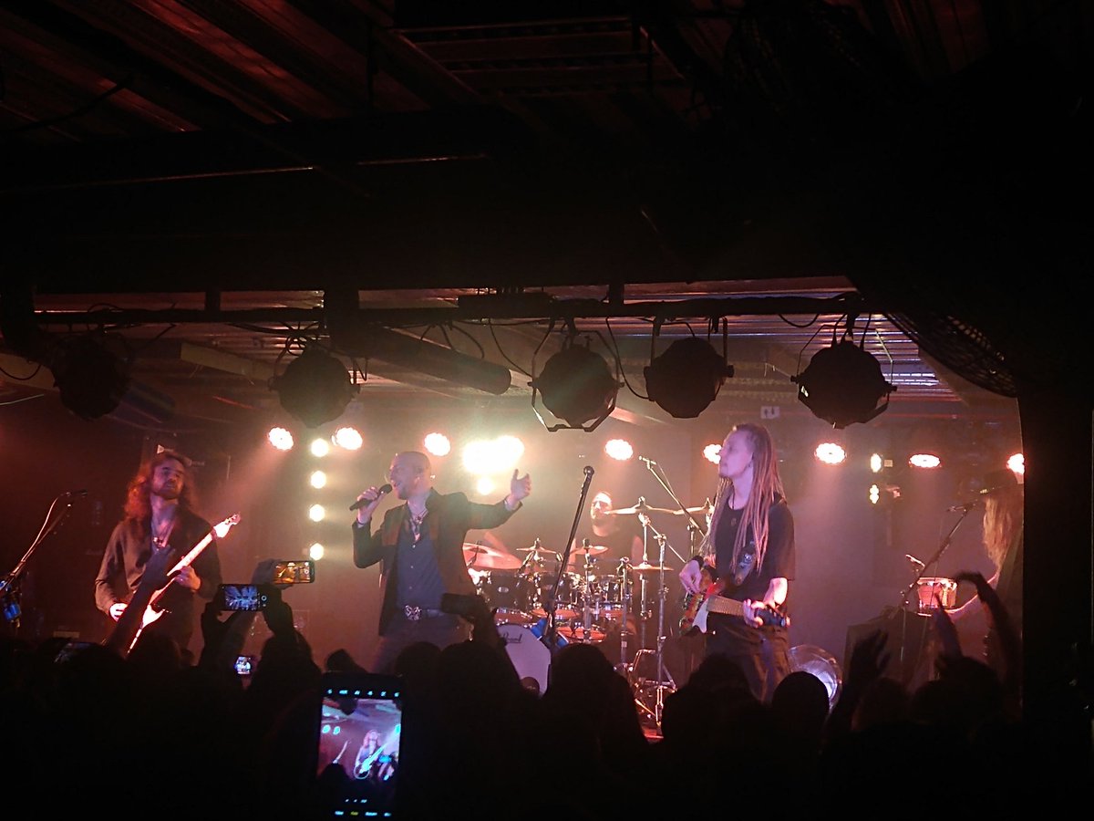 Ghostdog1942's tweet photo. Soen ,club RBX, Santiago Chile. At this point their 2nd home really. https://t.co/UufNA4kc52