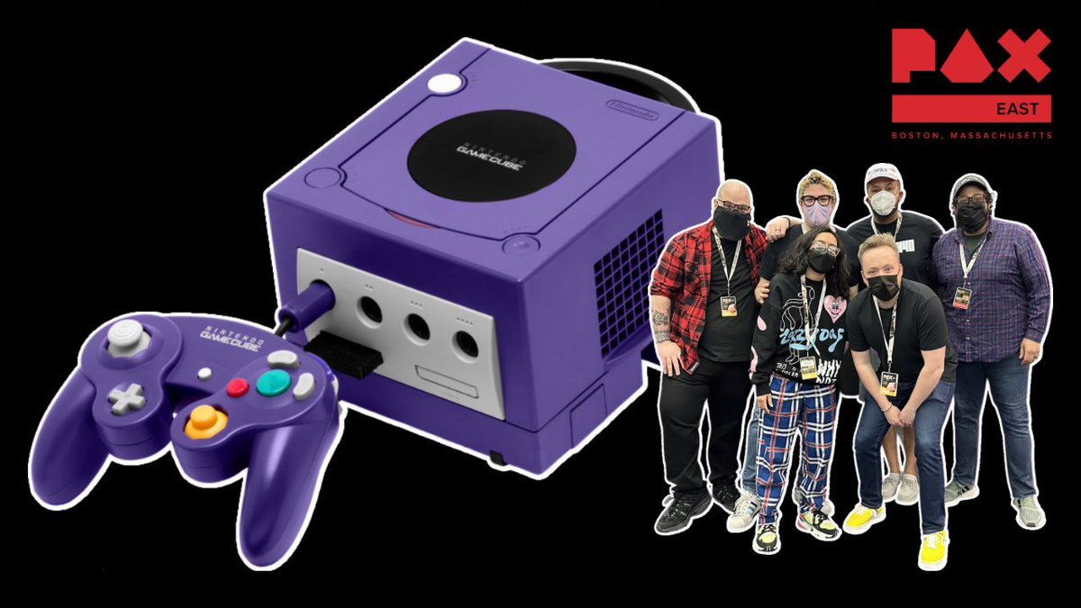 LeftBehindClub's tweet photo. This past weekend, @JacobMcCourt moderated a live Nintendo Gamecube Retrospective from #PAXEast featuring the incredible @Gameonysus, @itsMikeTown, @agreenriver07, @CamFinalMix and @dj_stormageddon! 

Things got heated; download now on all major podcasting platforms! https://t.co/wkTuCTCxws