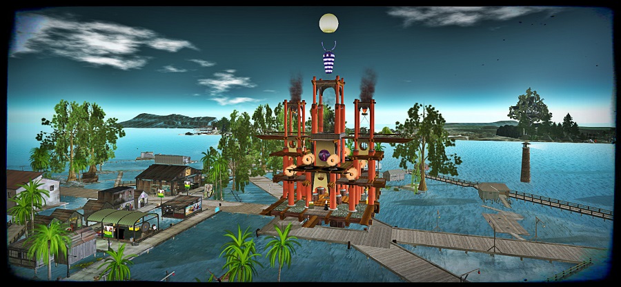 Prokofy's tweet photo. An old write-up of our Moth Temple which also features the "fabulous flying machine, modeled after a James Gurney illustration and created by resident bunnys Fride".  Always nice to see better pictures than I can take https://t.co/hXceHPVrX1 https://t.co/X984JLVUPs