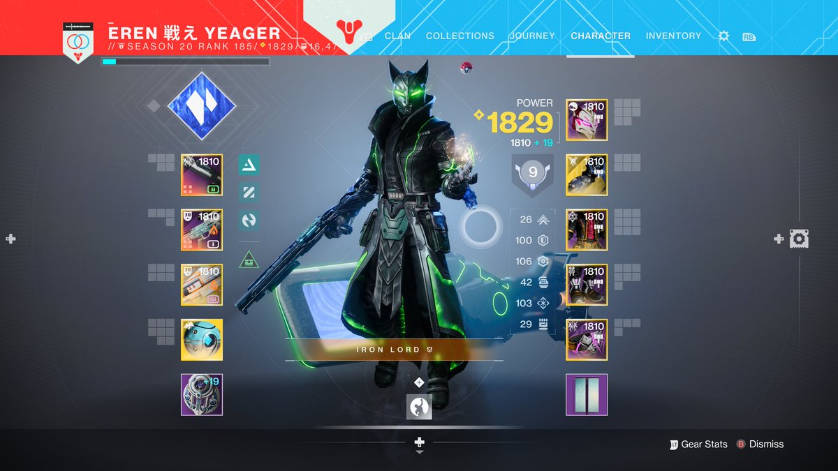 wargodbroly's tweet photo. The Boyz are Maxed out ๐ฅโค๏ธโ๐ฅ๐ค๐ผ
#Destiny2Lightfall #XboxSeriesX #XboxShare #titanmasterrace https://t.co/4TiQWKXrwo