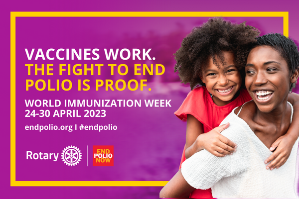 When @Rotary formed PolioPlus 1985 to #EndPolio, polio paralyzed 1,000+ children every single day in 125 polio-endemic countries. Because #VaccinesWork, just 2 countries remain wild polio-endemic. See 2023 case counts: https://t.co/6HfwfhsJjM