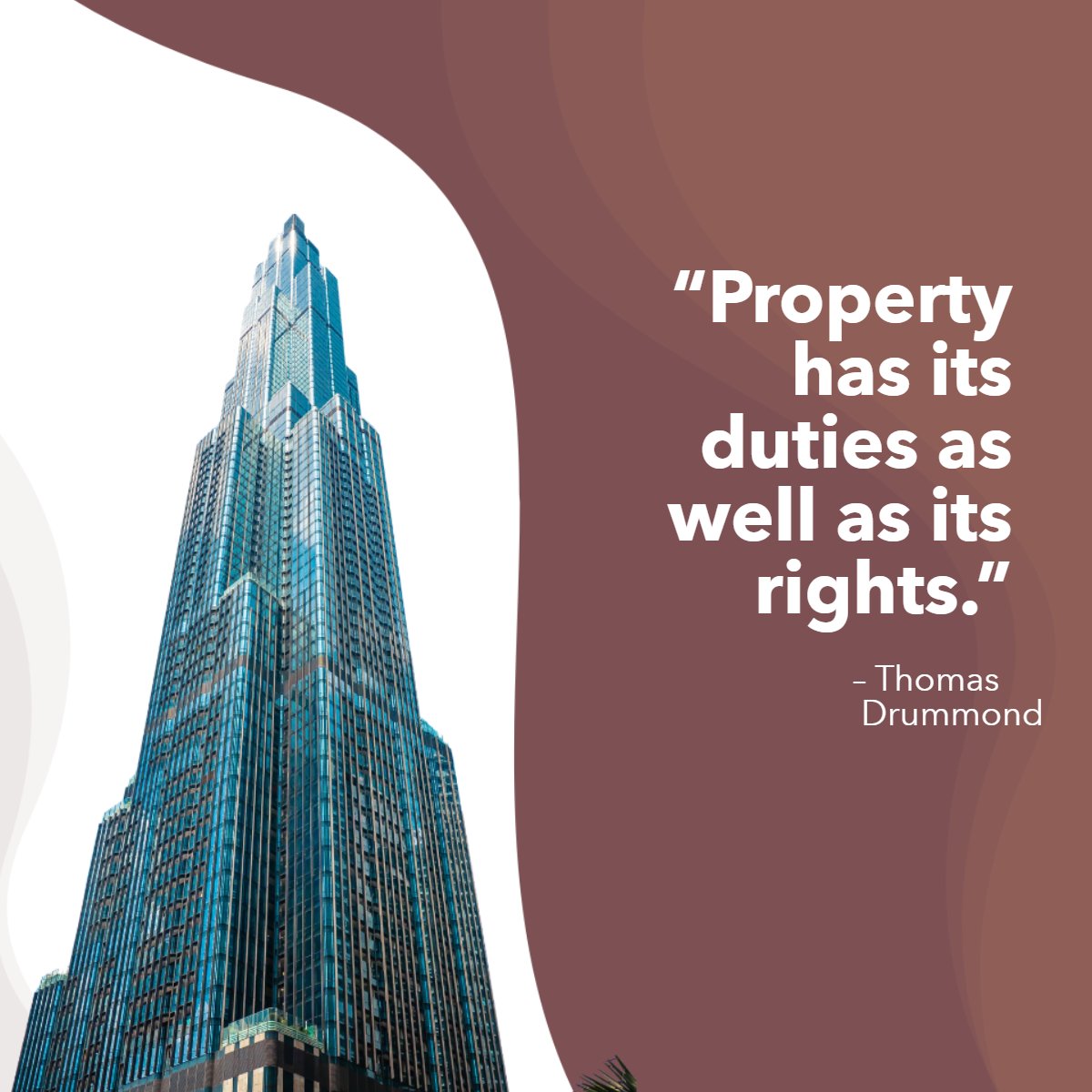 ry_lngnckr37's tweet photo. "Property has its duties as well as its rights.β
β Thomas Drummond π
#quoteoftheday #quotestagram #lifequotes #realestate #quotes #thomasdrummond #realestate
#RacingRealEstateAgent #BarrettRealEstate #StoneTreeRealEstateTeam https://t.co/ce1YMHo7Yi