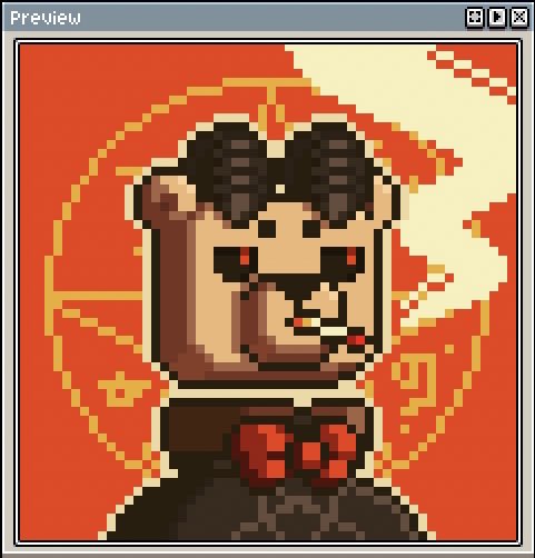 KumataroSol's tweet photo. Gm Famstaro!🐻☀️

Cooking Cooking Cooking!
//Kumadono •ᴥ• Series//

Color Pallete inspired by @0xEni66ma 
thanks for giving me permission to use your color pallete!

Next Auction, March 29th at 20:00 UTC
on @exchgART 👾 https://t.co/7dahuySas5
