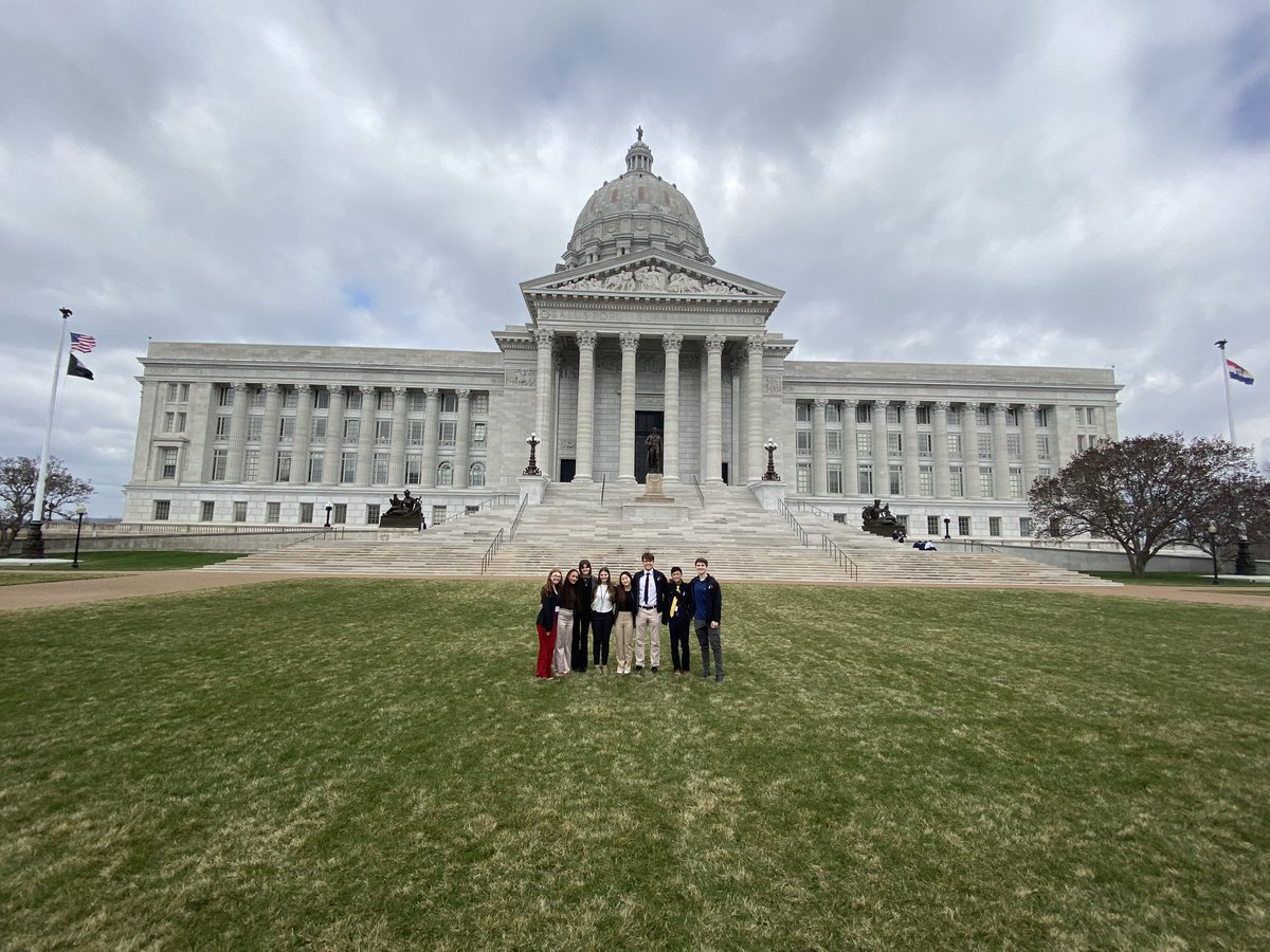 It was an honor to be a part the <a href="/MissouriSBA/">MSBA</a> Spring Student Showcase today! Eight student associates represented their course strands at this event and shared how their profession-based learning experiences have confirmed their post-high school career decision. #capsnet