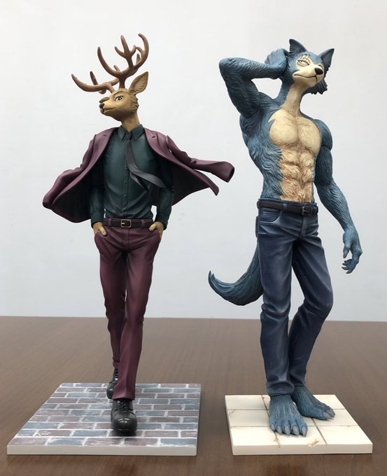 【#BEASTARS】3月29日はルイの誕生日🎉✨ルイ先輩おめでとうごさいますメガ🎂「シシ組のルイ」でお祝い🦌フィギュア