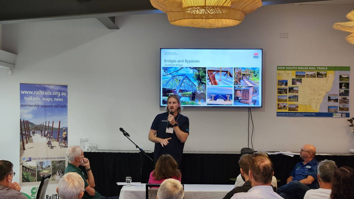 Rail Trails Australia hosted the 2023 Rail Trails Forum at Murwillumbah NSW, timed to coincide with the Community Celebration weekend planned by Tweed Shire Council to mark the opening of the magnificent Northern Rivers Rail Trail.

railtrails.org.au/news/rail-trai…