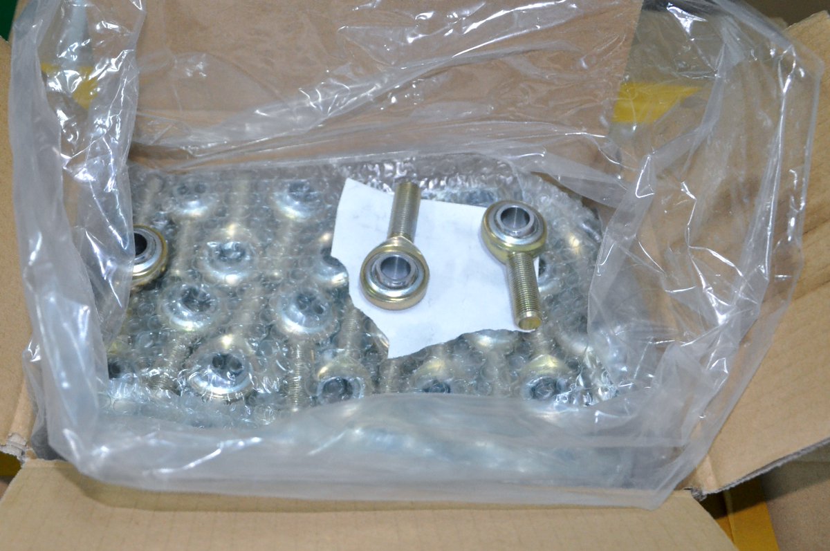 GSPrecisionWuxi's tweet image. So excited! Our rod ends are ready for delivery to one of our valued customers.
#delivery  #rodends  #bearings