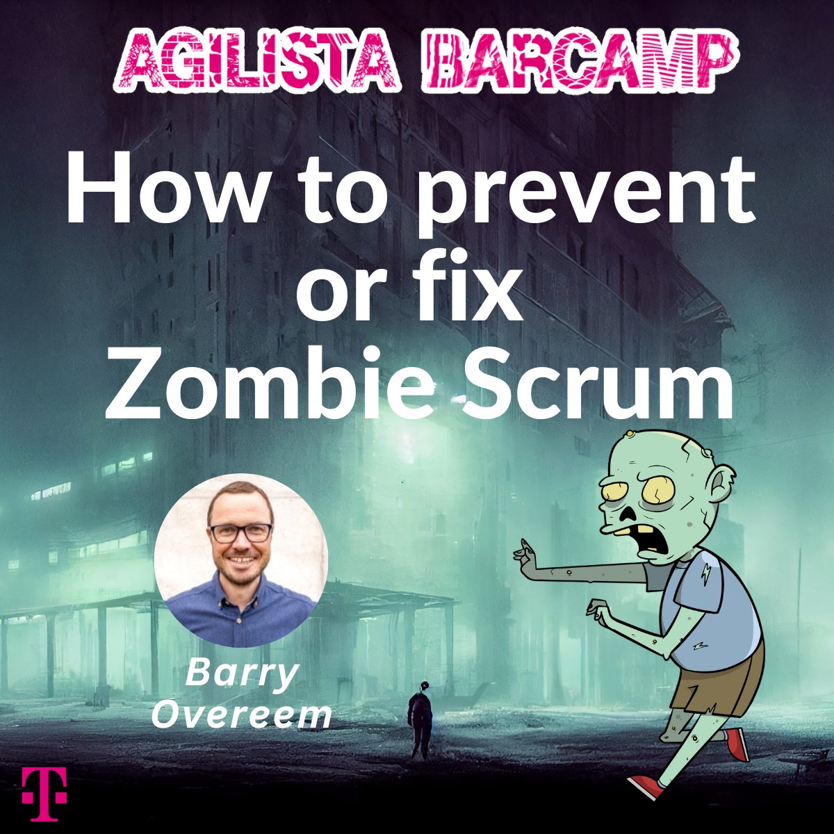 "How to prevent or fix Zombie Scrum?" is going to be the title of @Barryovereem keynote at the upcoming #AgilistaBarcamp. 

A topic surely resonating with anyone who's struggled with unproductive or stagnant Agile practices.

Join the free online event: eveeno.com/abs23