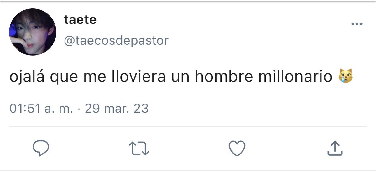 kootaege's tweet photo. KookV au | raining men

Donde th desea que un hombre guapo y millonario le llueva del cielo para que sea su novio 

O

Donde jk es un millonario aburrido que aterriza en el lugar equivocado luego de tirarse de un helicóptero en paracaídas 

#autaekook #aukookv #TaeKook #kookv https://t.co/yJGeMcIxyY