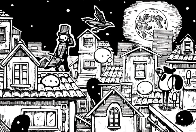 テーマ『怪盗と夜の街』

#イラスト #イラスト好きな人と繋がりたい #芸術同盟 