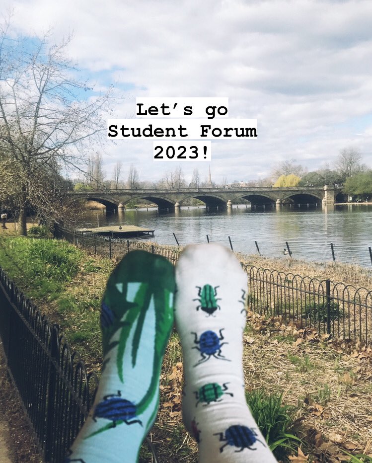 Are you ready for the <a href="/RoyEntSoc/">Royal Entomological Society</a> Student Forum in Cardiff tomorrow?🪲

Let's go and do not forget the insect themed clothing for our Ento-Fashion contest - whether beetle socks, weevil shirts or moth brooches, everything counts! 👌
#phdlife #education #beetle #student #insects
