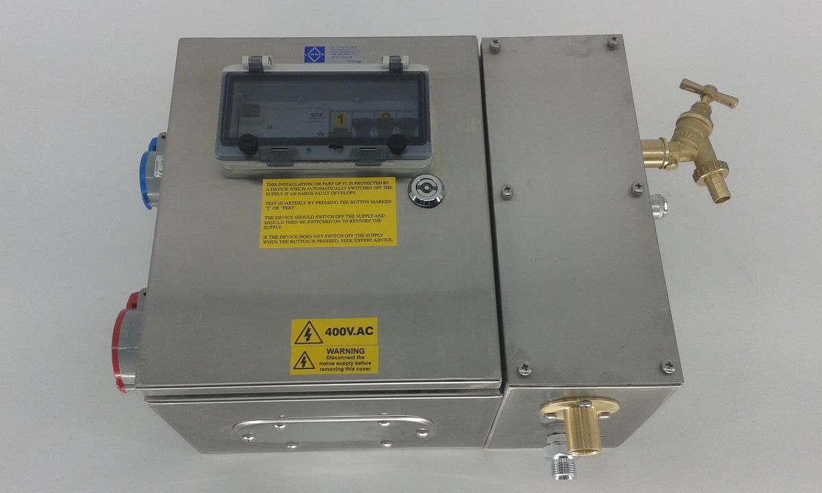 Lewden Custom Design &amp; Build

We have produced a Stainless steel socket box complete with segregated compartment for compressed air and water supply. 

Find out how we can help you!

Get in touch - Sales@Lewden.co.uk or 01376 336 200 

#LoveLewden #Electricians