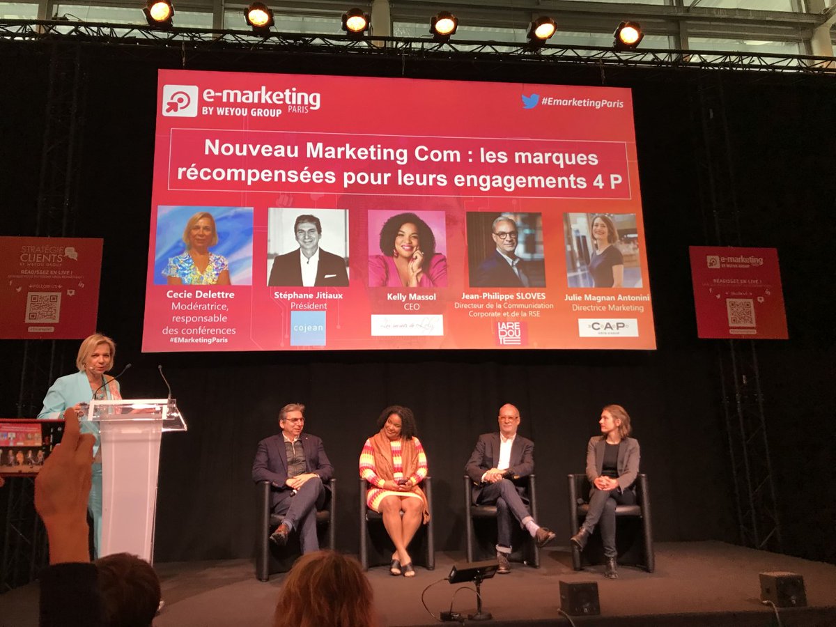FloSalgues's tweet photo. #Cojean, @LaRedouteFr, @CCap3000, @SecretsdeLoly : quelle stratégie #RSE ont adoptée ces marques ? https://t.co/SFox2WNSXl #EmarketingParis https://t.co/I6QUbolALX