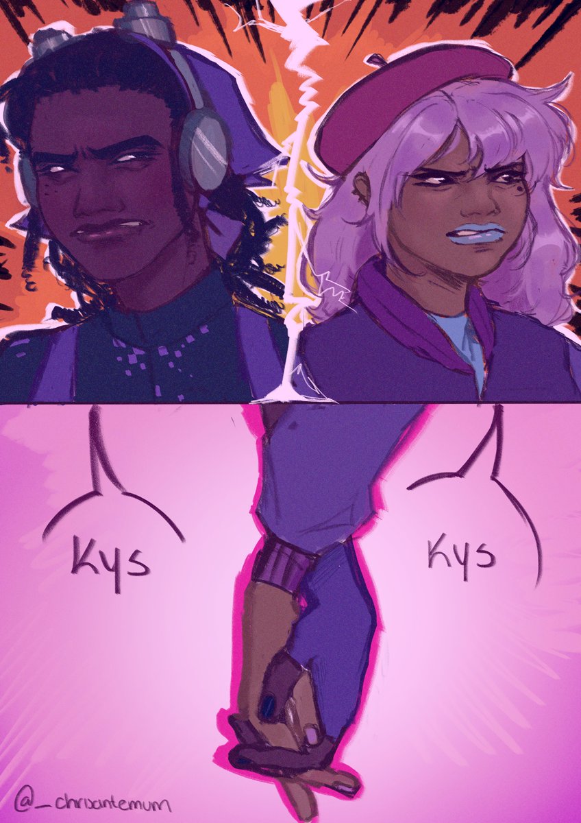 they despise each other so much😍

#riseofthetmnt #kendratello