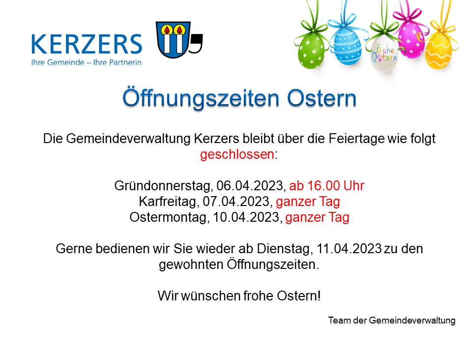 ⚠️ unsere Öffnungszeiten über Ostern 🐣🐇🌷