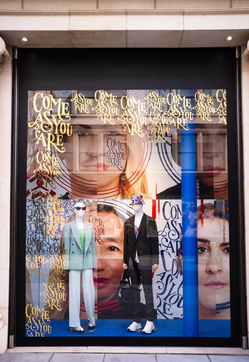 FenwickStores's tweet photo. NEW: Express yourself.
Created by our new artist in residence, Rob Draper, our windows celebrate the joy of individuality.
Make it a season of you by shopping in-store and online. #FenwickIndividuality #IndividualStyle https://t.co/I1xzL6jl9T