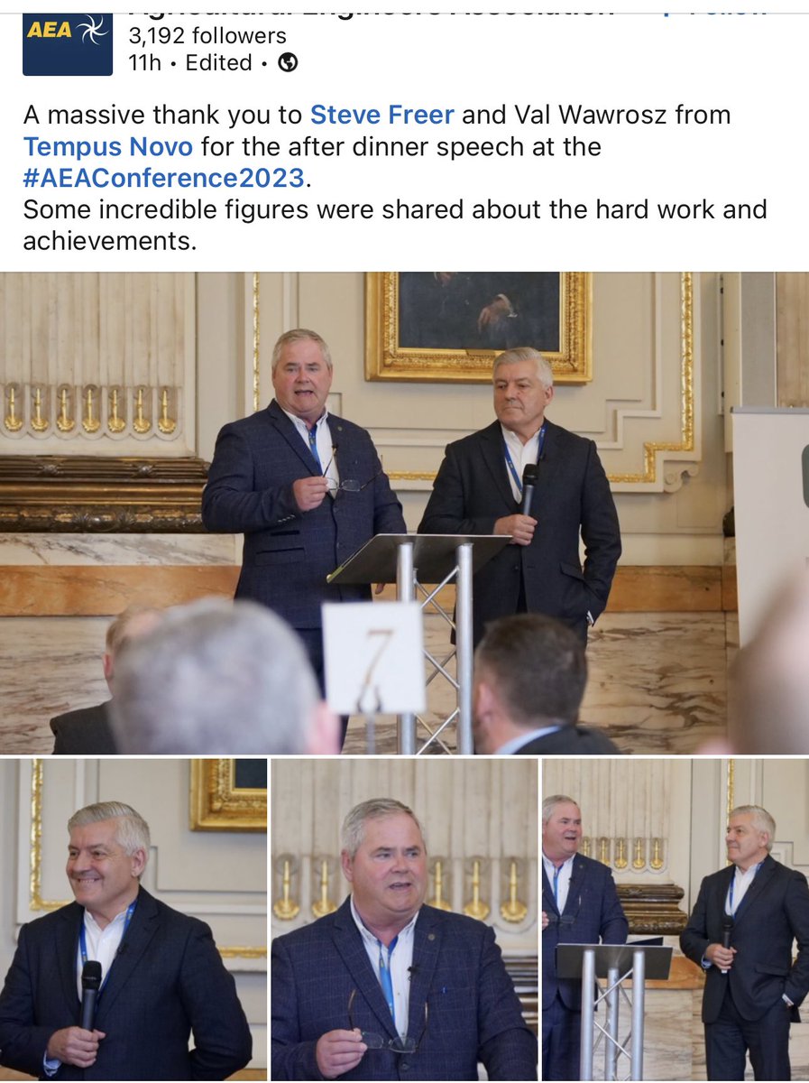 Proud but tough day following Andrew Neil as speakers.
Thanks to AEA for an inspiring event