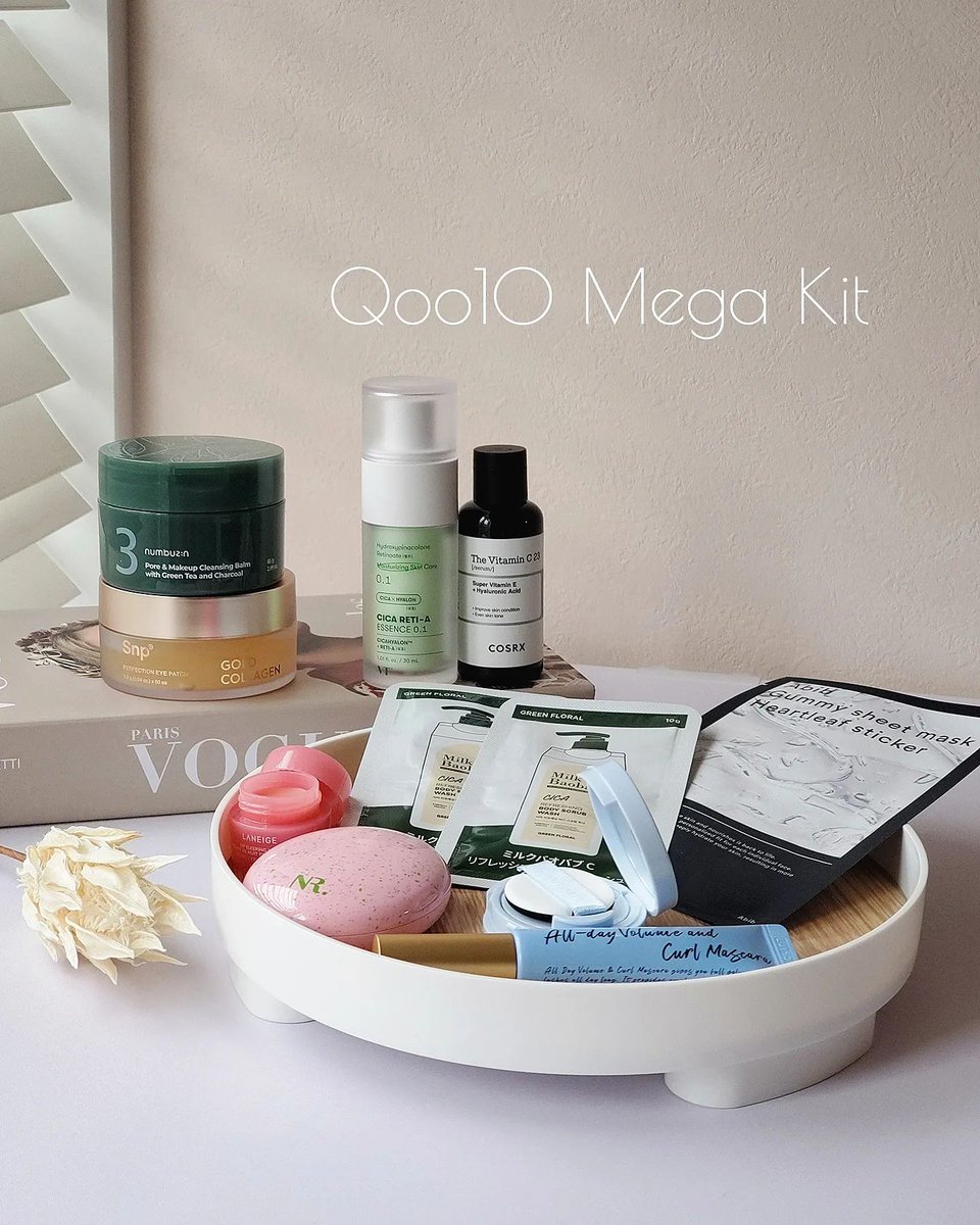 megusan426's tweet photo. 【Qoo10 Mega Kit 🎁】※動画あり
megmeg426 👈️他の美容投稿
.
.
Qoo10から届いた
＼ Qoo10 Mega Kit 豪華すぎーっ ／
　　　　　qoo10.official
.
.
個… https://t.co/nZfpvoE52L https://t.co/bSODTOv3zJ