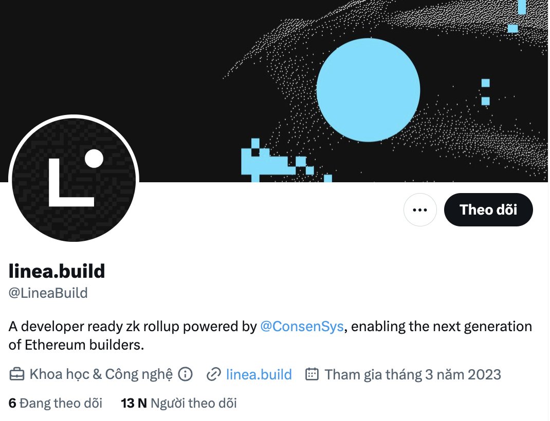 Tonhuvf's tweet photo. Hướng dẫn Retroactive dự án zkEVM của Consensys - Phần 1: Linea

ConsenSys là công ty mẹ của ví Metamask, đã raise được $726M từ Microsoft, SoftBank,...

Ae dùng ví phụ để test nhé - Mình sẽ có list các phần sau, ae nhớ follow để tham gia full testnet nha. https://t.co/fCmDtjjTPH