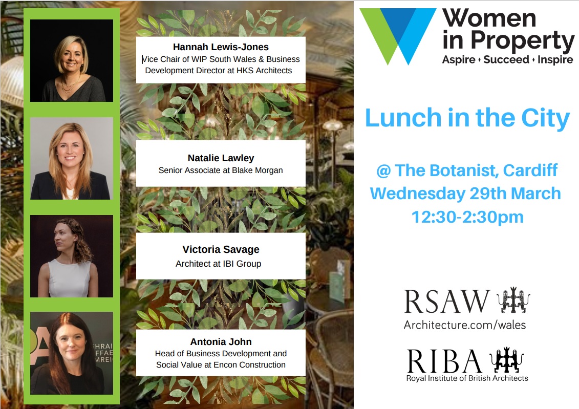 Women in Property (@wipwales) on Twitter photo Looking forward to hearing from this group of talented women at today's Lunch in the City - sponsored by <a href="/The_RSAW/">RSAW</a> & <a href="/RIBA/">Royal Institute of British Architects</a>:
- Vice Chair Hannah Lewis-Jones <a href="/HLJ_jumps_queen/">darlik</a> <a href="/HKSArchitects/">HKS Architects</a>
- <a href="/AntoniaJohn325/">Antonia John</a>
- Natalie Lawley <a href="/BlakeMorganLLP/">Blake Morgan LLP</a>
- Victoria Savage at IBI Group Looking forward to hearing from this group of talented women at today's Lunch in the City - sponsored by <a href="/The_RSAW/">RSAW</a> & <a href="/RIBA/">Royal Institute of British Architects</a>:
- Vice Chair Hannah Lewis-Jones <a href="/HLJ_jumps_queen/">darlik</a> <a href="/HKSArchitects/">HKS Architects</a>
- <a href="/AntoniaJohn325/">Antonia John</a>
- Natalie Lawley <a href="/BlakeMorganLLP/">Blake Morgan LLP</a>
- Victoria Savage at IBI Group