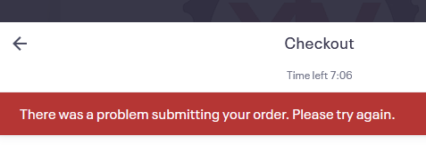 I had them in my cart and then the payment just kept showing an error and now I can't go to Fanfest.

Fuck you Eventbrite