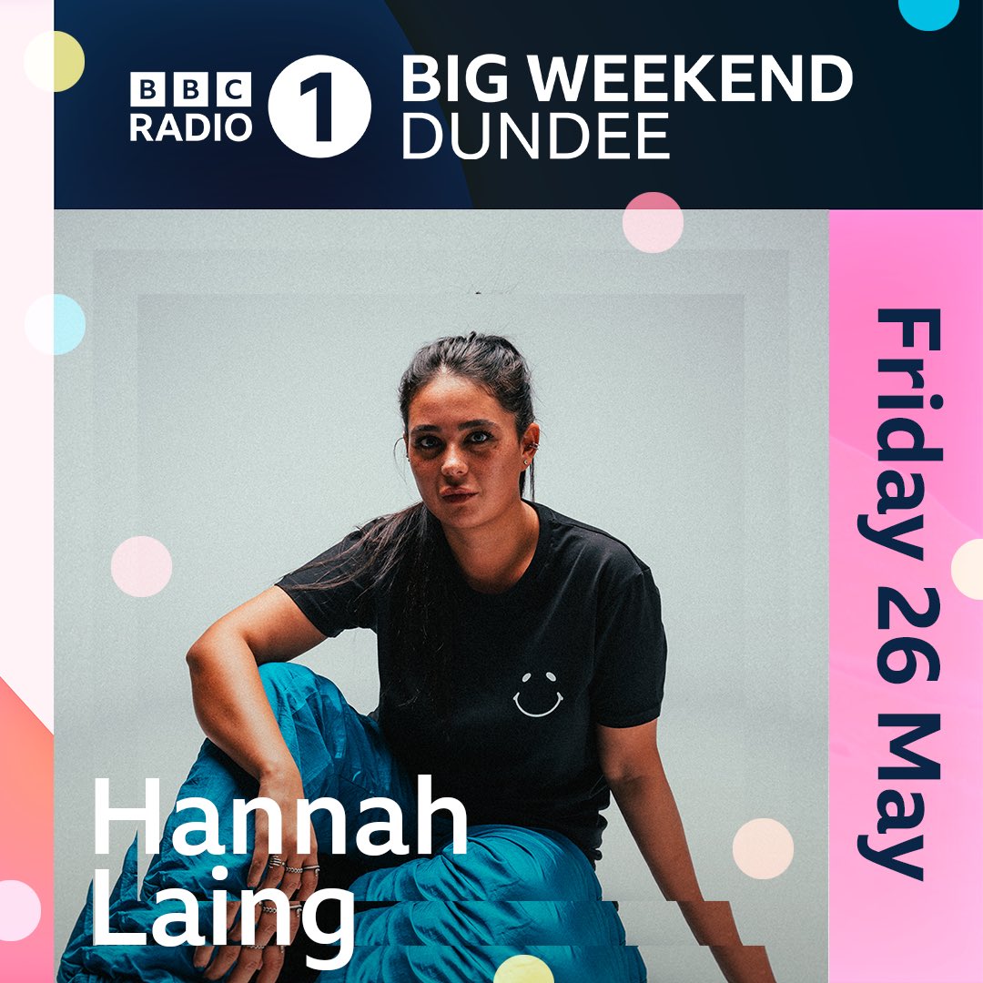 HannahLaingDJ's tweet photo. Headlining @BBCR1 dance stage in my home town Dundee at #bigweekend 😩😍 https://t.co/Yo4Ly4nnc5