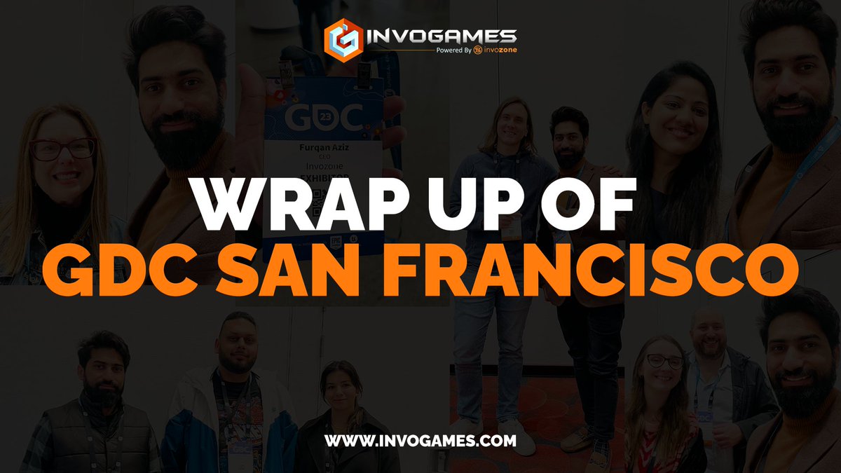 invogamestudio's tweet image. #GDC was a lot of excitement, and we enjoyed every minute of our time there. It was fantastic to meet people from all over the world in a single place.
#gamedevelopersconference #gamedev #gamingindustry #gaming #invogames #gamedevelopment #sanfrancisco