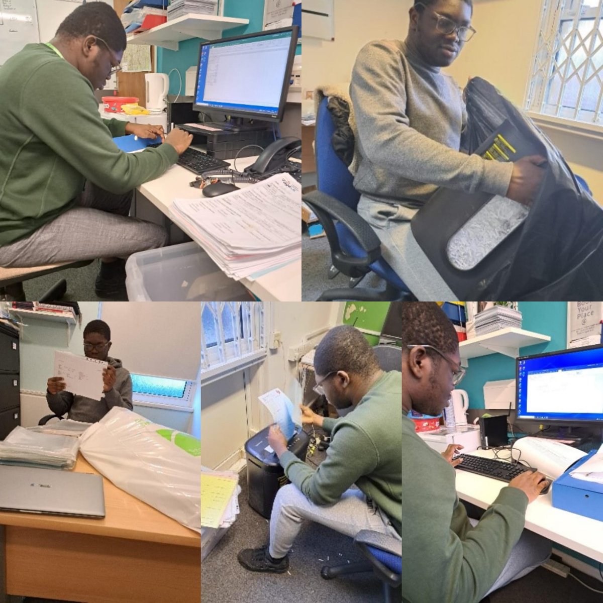 CareTradeUK's tweet photo. Today is all about Samuel. He's proud to be #autistic.He has a work placement at AgeUK where he does shredding, filing, &amp; spreadsheets. Samuel says he is good at finance and would like to work in a shop or accounting in the future. #WAAW #autism #Neurodiversity #getautismworking https://t.co/SNIhE1WxmC