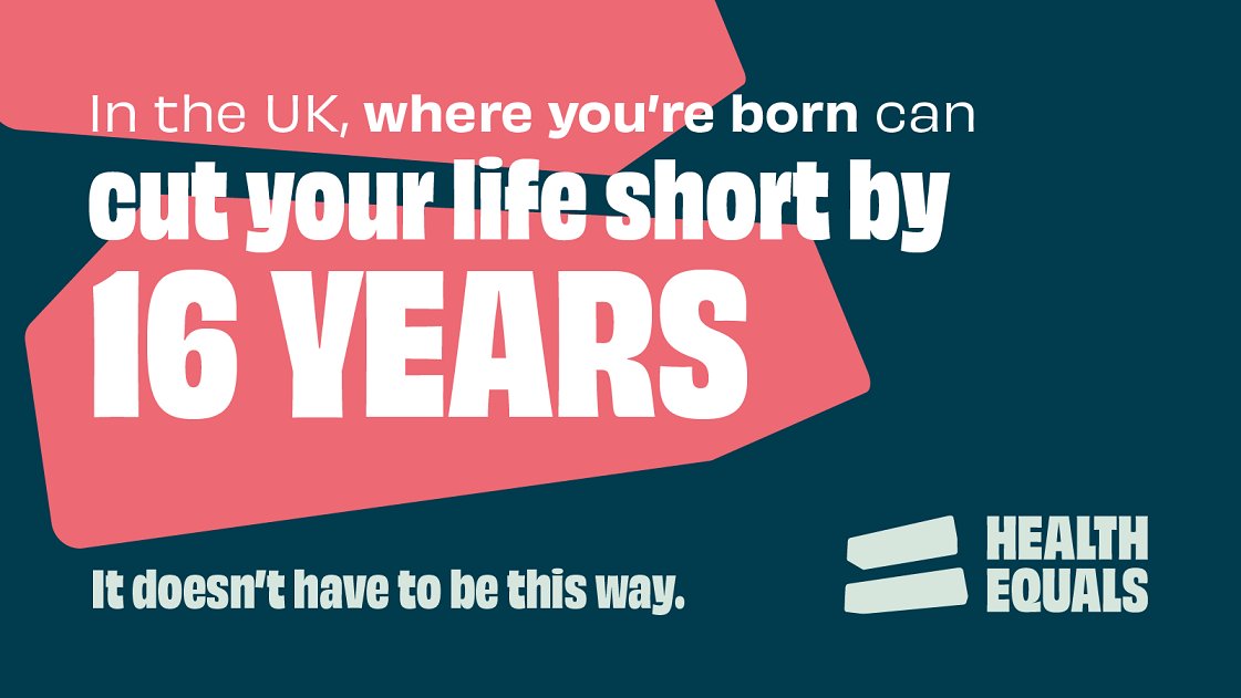 The Health Foundation (@HealthFdn) on Twitter photo 2023-03-29 08:15:06 Right now, across the UK, not everyone gets the same opportunities to live healthy lives. @Health_Equals' campaign, #LivesCutShort, highlights the #HealthInequalities that people face from the moment they are born. Find out more 👇 healthequals.org.uk/lives-cut-shor… Right now, across the UK, not everyone gets the same opportunities to live healthy lives. @Health_Equals' campaign, #LivesCutShort, highlights the #HealthInequalities that people face from the moment they are born. Find out more 👇 healthequals.org.uk/lives-cut-shor…