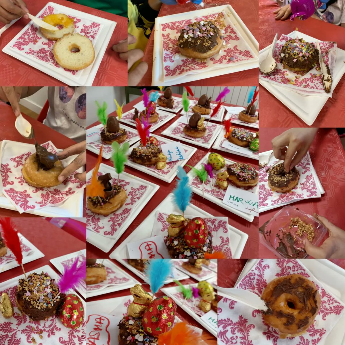 Per tal de fomentar les tradicions catalanes, amb els infants de INN aquests dies hem celebrat la festa de La Mona, cada infant n'ha fet una de ben original i decorada com més els hi ha agradat. Aquí teniu algunes imatges del procés.
#CreuRoja  #mones #24hCreuRoja #JoSócCreuRoja