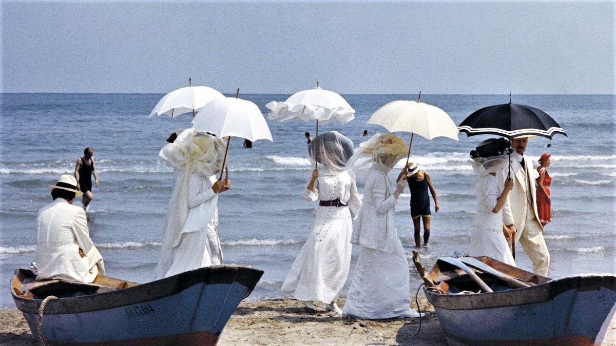 Visconti's love of painting is manifested in each of his films. #DeathInVenice. Cinematography by Pasqualino De Santis.