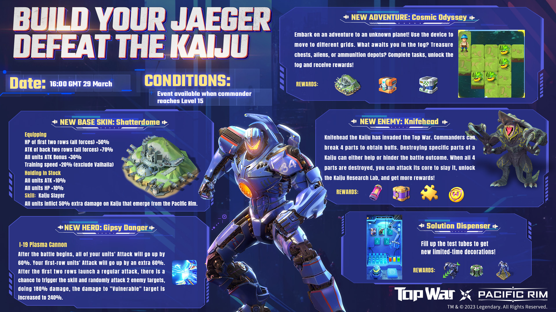 Topwar: Battlegame On Twitter: 🤩Get Ready To Experience An Exciting  Collaboration Event With Pacific Rim X Top War! 🎁Gift Code: Pacificrimtw  🎁Valid Until: April 12Th Https://T.co/Lyuks4smyw / Twitter