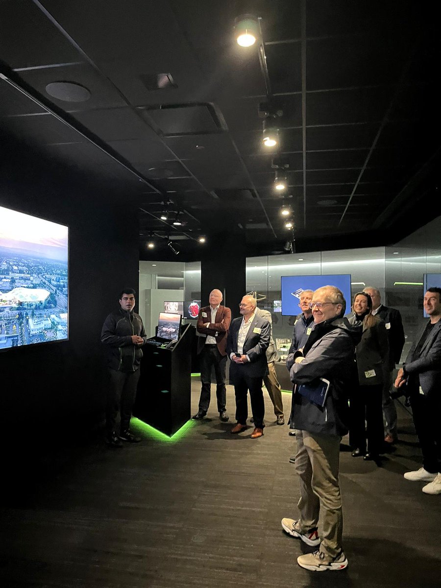 cecimo's tweet photo. CECIMO kicked off with the 1st day of its #trademission to Silicon Valley, hosted by @amtonline.  We're delighted to be there, visiting great companies such as @NVIDIA, @OhmniLabs , @Velo3D, @Meta etc. We've had great discussions on key topics like #trade, #green &amp; #digital. https://t.co/ekJGnjUSV7