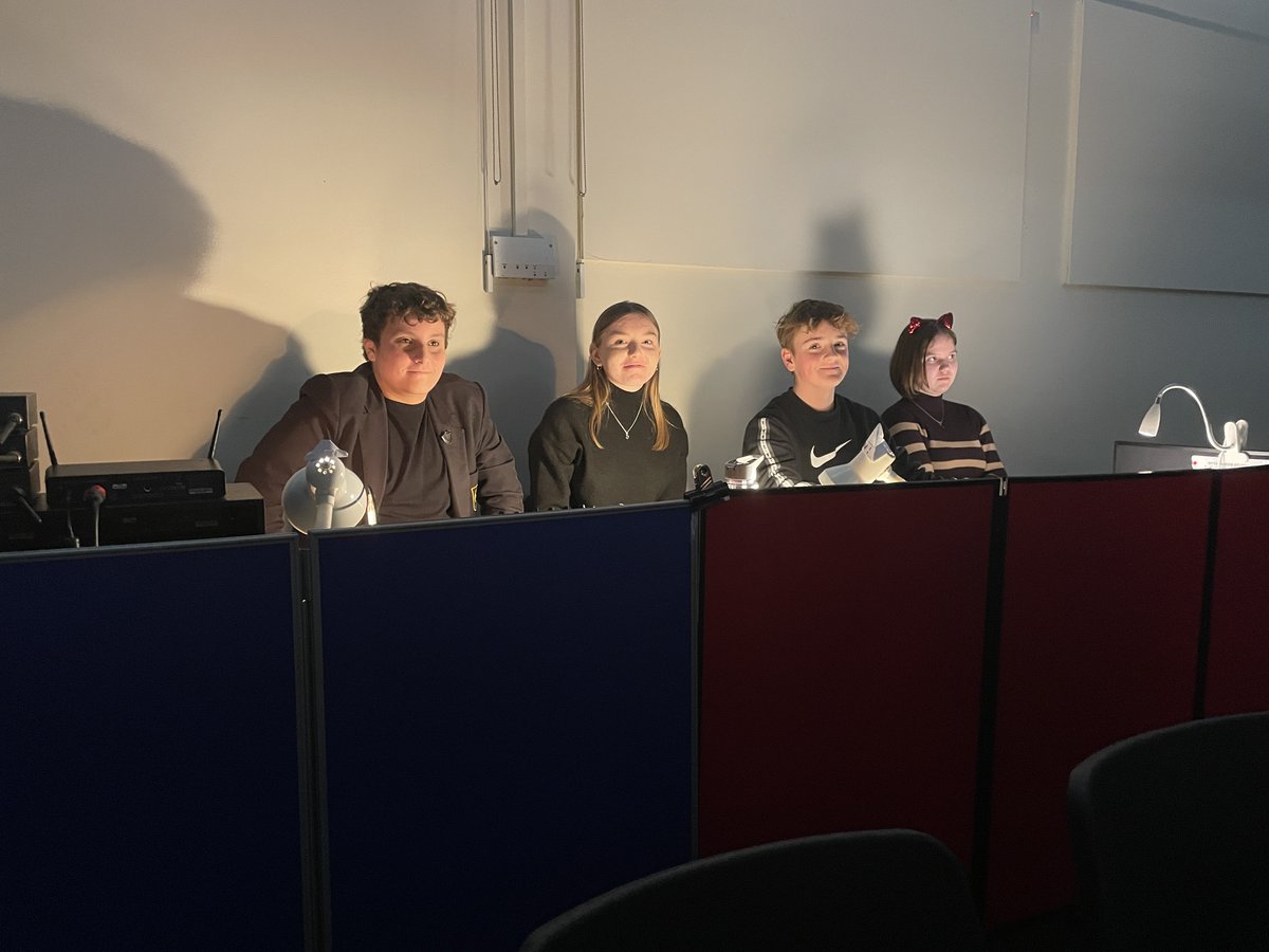 AxeAcademy's tweet photo. Happy Wednesday from the Bugsy crew! Just a few tickets left now for tonight at 7.30pm (£6) from reception at Axe Valley Academy (SOLD OUT ON THURSDAY). #bugsymalone #TeamBugsy #weareava #smallbutmighty  #wednesdaynightout @AVA_CreativeArt https://t.co/OjnuMOFeNh