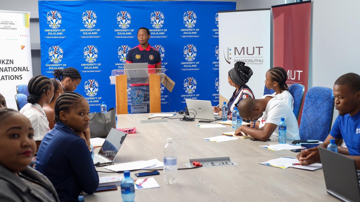 UNIZULUongoye's tweet photo. (SASUF - South Africa Sweden University Forum)   students network from  Mangosuthu University of Technology, Durban University of Technology and University of KwaZulu-Natal recently presented a SASUF Satellite event at KwaDlangezwa Campus. https://t.co/J1N2pdDxch
